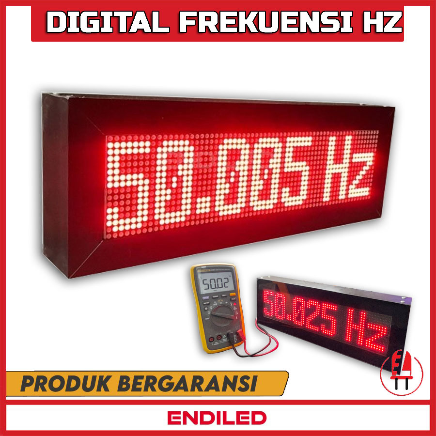 Display frekuensi hz meter Digital