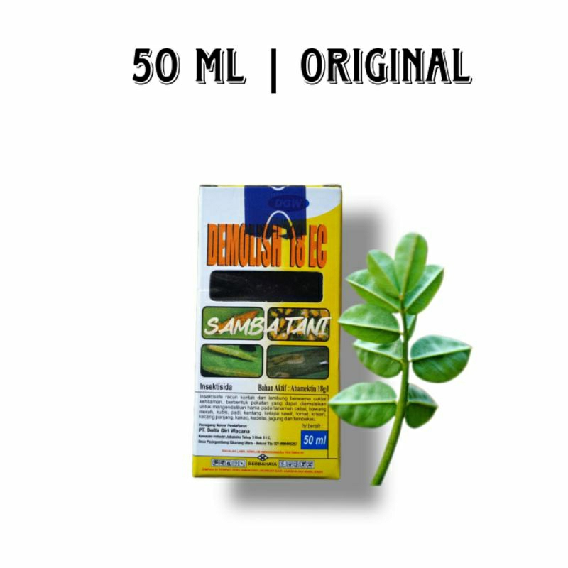 Demolish 50ml Insektisida Abamectin bening