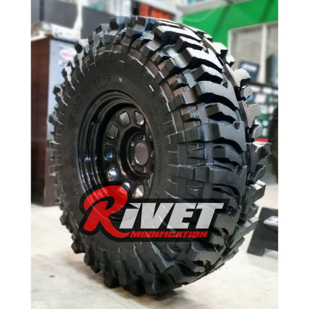 Ban mobil offroad badak ektreme ukuran 33x12,5 R15 Accelera