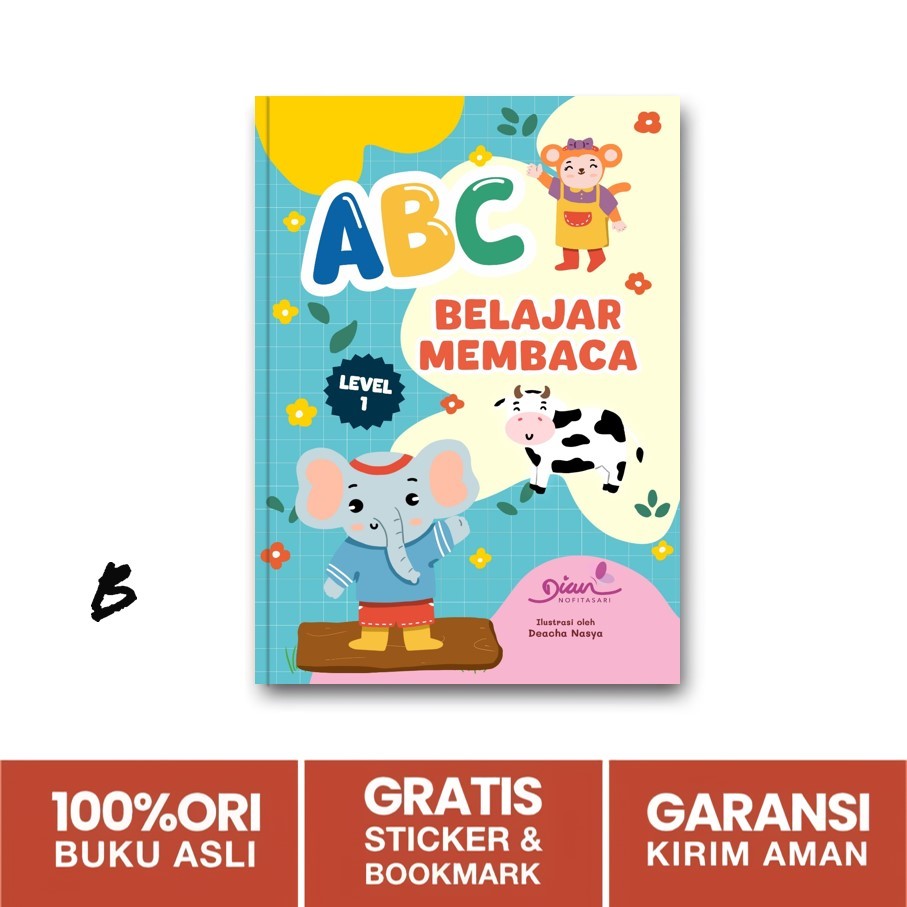 Buku Level 1: ABC Belajar Membaca (Terang Sejati)