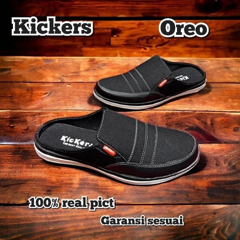 Slop kickers / Sepatu kickers pria /sepatu slop Pria dewasa /slip on kickers pria /sepatu kerja pria