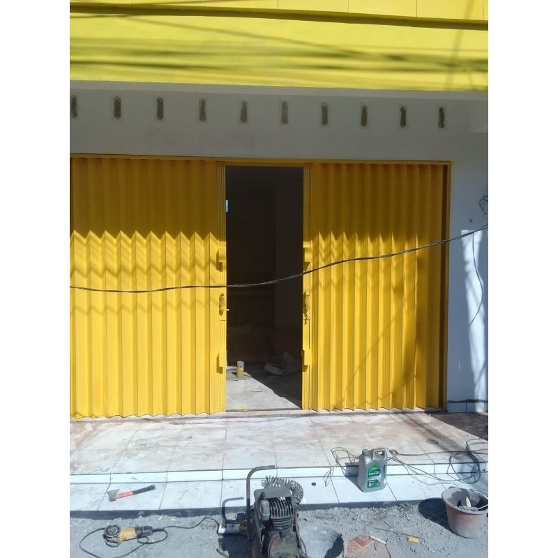 Pintu Rolling door Folding gate pengaman ruko