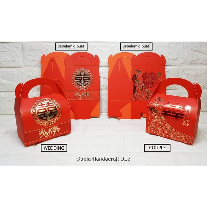 

TERBATAS KOTAK HANTARAN WEDDING Gift Box Cantik Pernikahan Souvenir Tunangan