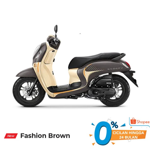 NEW HONDA SCOOPY FASHION SPORTY CBS ISS SEPEDA MOTOR