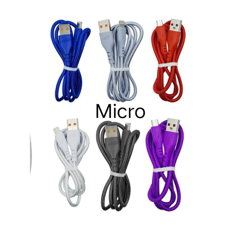 KABEL DATA FAST CHARGING USB MICRO . TYPE C . LIGTNING 100 CM MODEL BULAT TALI STRIKA / CABLE DATA C