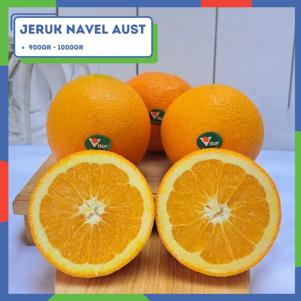 

Jeruk Navel Pack 900 - 1000gr