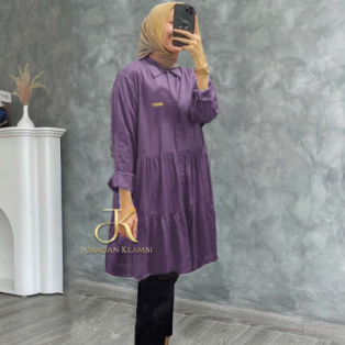 VANESSA OVERSIZE TUNIK BY JURAGAN KLAMBI BUSUI RAYON VISCOSE ADEM