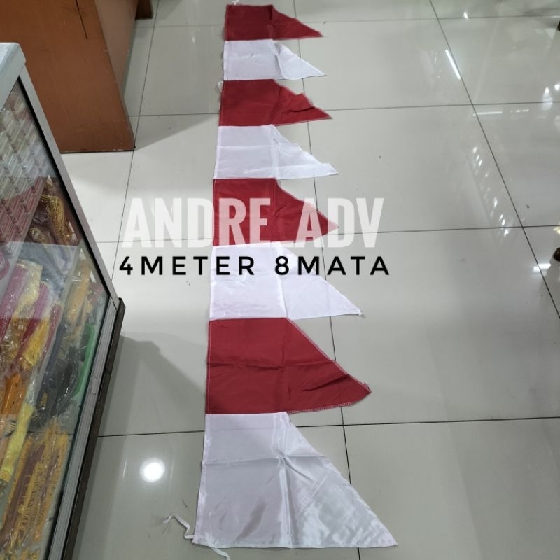 umbul-umbul merah putih 4meter