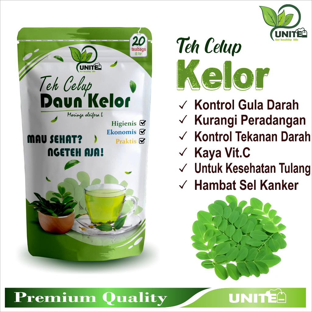 

TEH CELUP DAUN KELOR ATASI JANTUNG DAN TEKANAN DARAH TINGGI