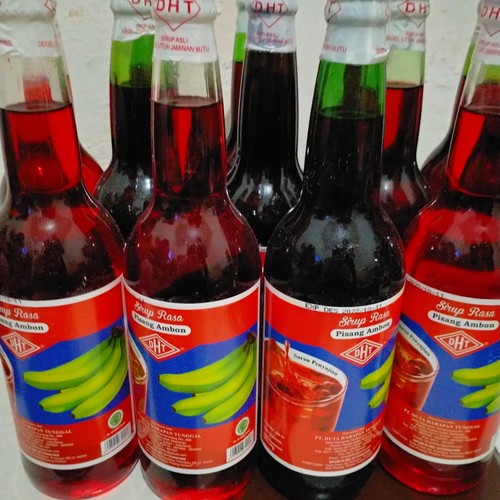 

TERLARIS SIRUP ASLI MAKASAR 100% PISANG AMBON - SIRUP DHT PISANG AMBON ISI 620 ML