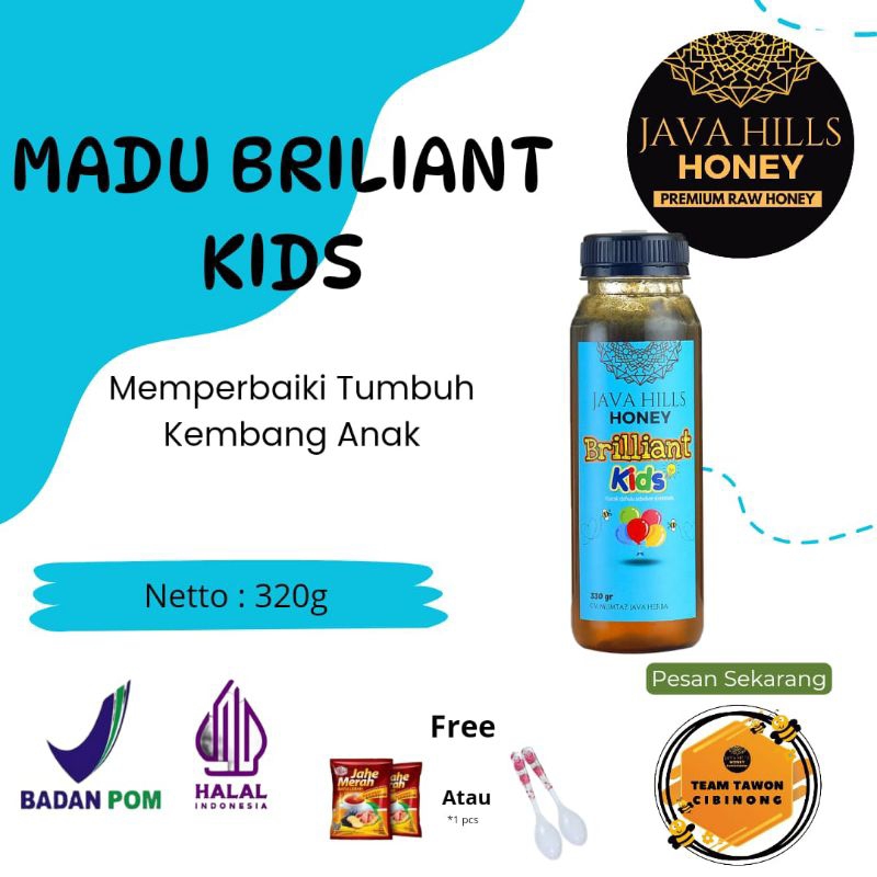 

MADU BRILLIANT KIDZ JAVA HILLS 100% ASLI