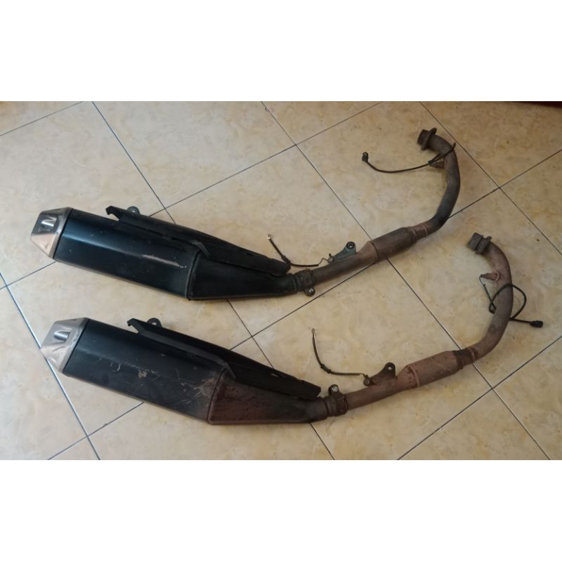 Knalpot Standart Honda CBR 150R LED Facelift Original AHM Honda