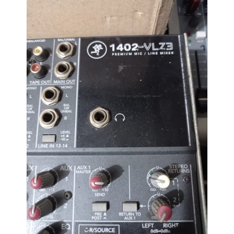 Mixer Mackie 1402-VLZ3 1402 VLZ3 second bekas