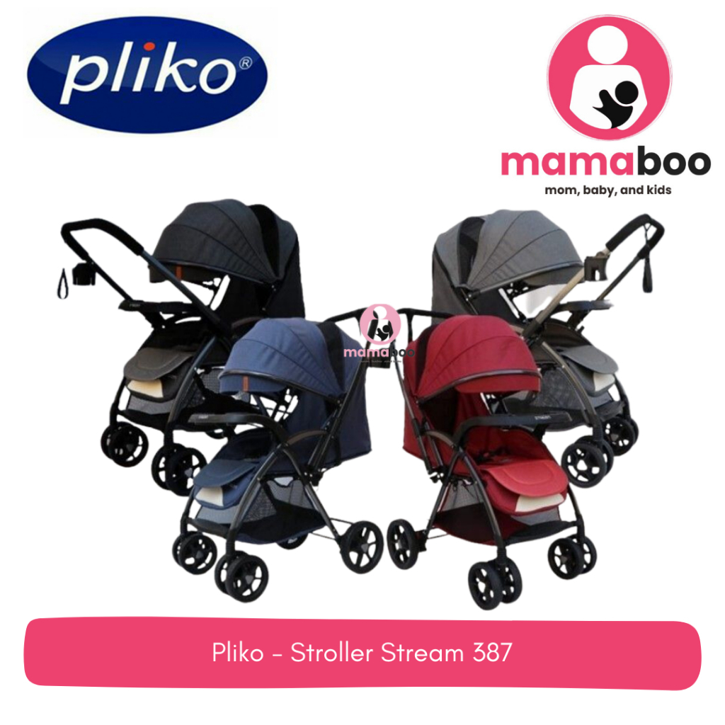 Pliko - Stroller Stream 387/kereta bayi