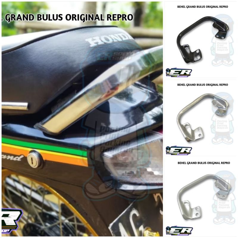 Behel Grand bulus begel planger pegangan tangan jok belakang Grand bulus original repro