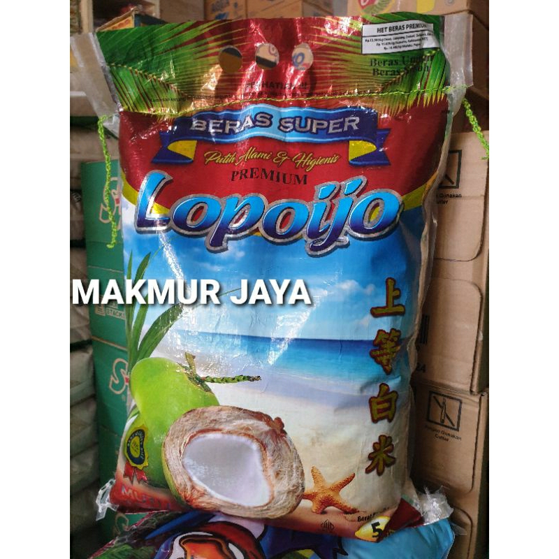 

BERAS LOPO IJO 5Kg PANDAN WANGI