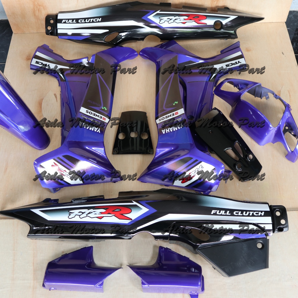 Cover Bodi Full Set Body Fizr Fiz R Full Clutch Custom Ungu