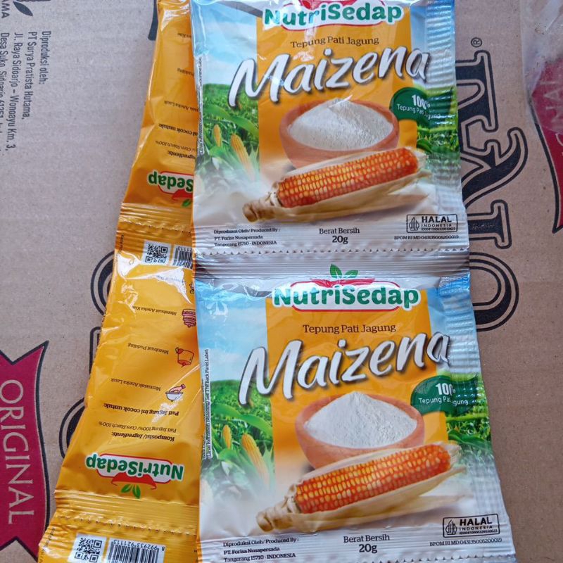 

NUTRISEDAP TEPUNG MAIZENA 20 GR SACHET 1'S