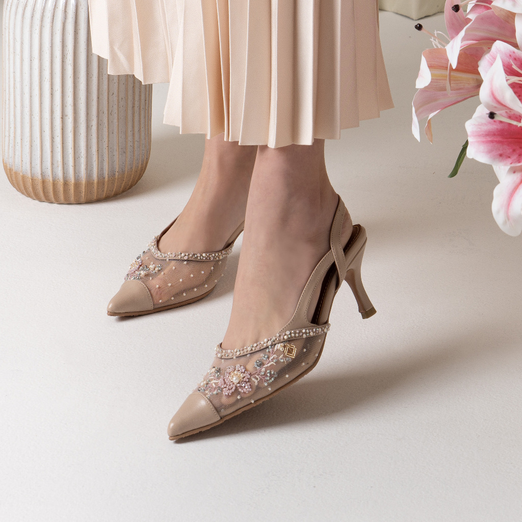 VAIA Sepatu Heels Wanita Rosabelle 7 CM