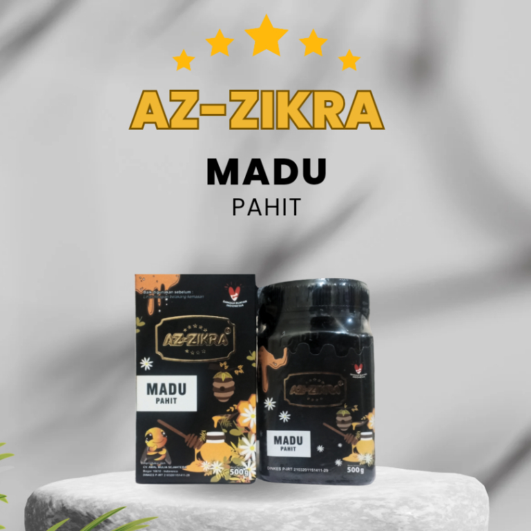 

Madu Herbal Hitam Pahit Azzikra / Az Zikra / Az-Zikra 500 gr Original Kemasan Terbaru