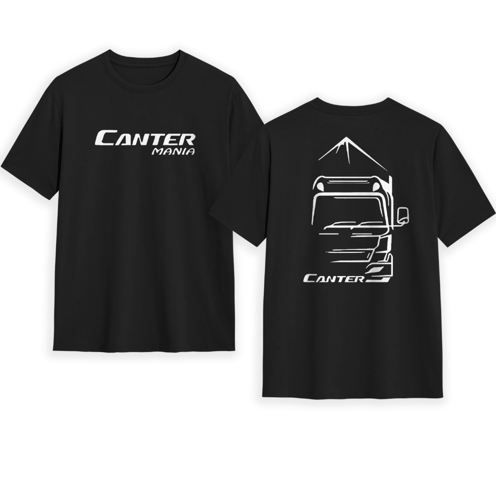 KAOS CANTER MANIA - BAJU TRUK - T-SHIRT DISTRO - ATASAN DEWASA - COD