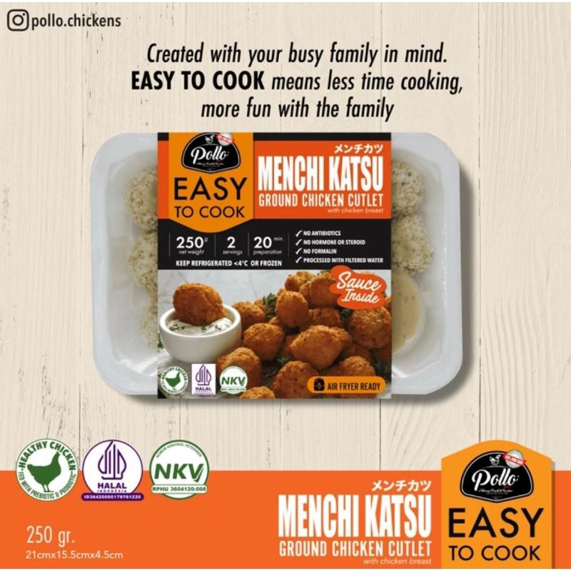 

Easy To Cook POLLO Menchi Katsu 250 gr