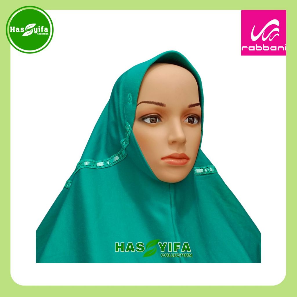 Rabbani Kerudung Innova KAA A518 Hijab Instan Warna Hijau Toska