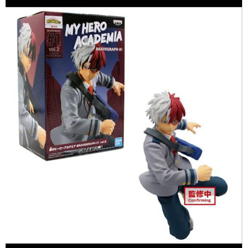 My Hero Academia Bravegraph 1 Vol 2 Todoroki Shoto by Banpresto / figure original todoroki shoto sch