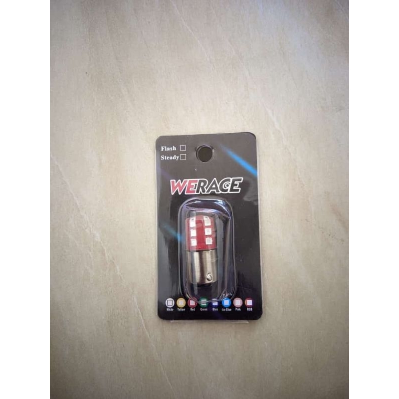 LAMPU LED BELAKANG MOTOR UNIVERSAL WARNA WARNI WECARE