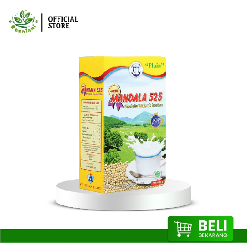 

SUSU KEDELAI MANDALA 525 - MDL 525 BERAT 200 G/Susu Kedelai New Mandala asli kedelai