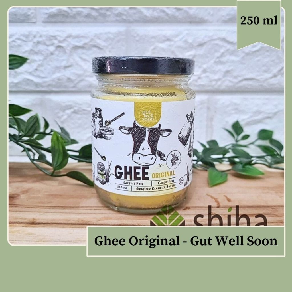 

Ghee ORIGINAL Grass Fed 250ml Gut Well Soon Gutwellsoon