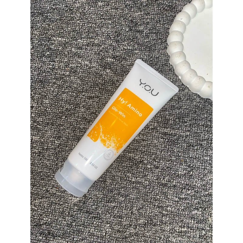 you hy amino glo-win facial foam