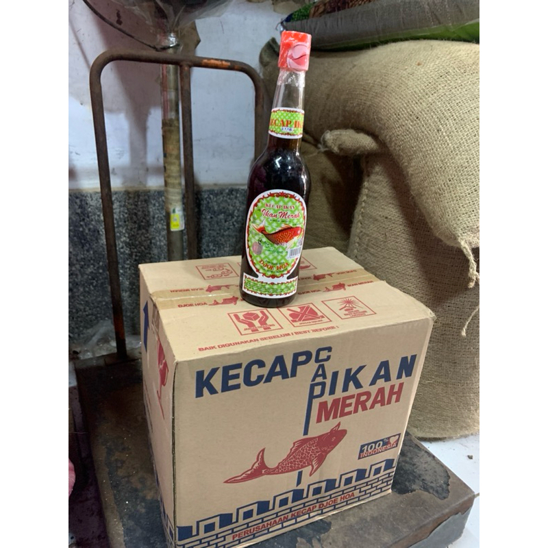 

kecap cap ikan merah per dus (620ml dan 135 ml)