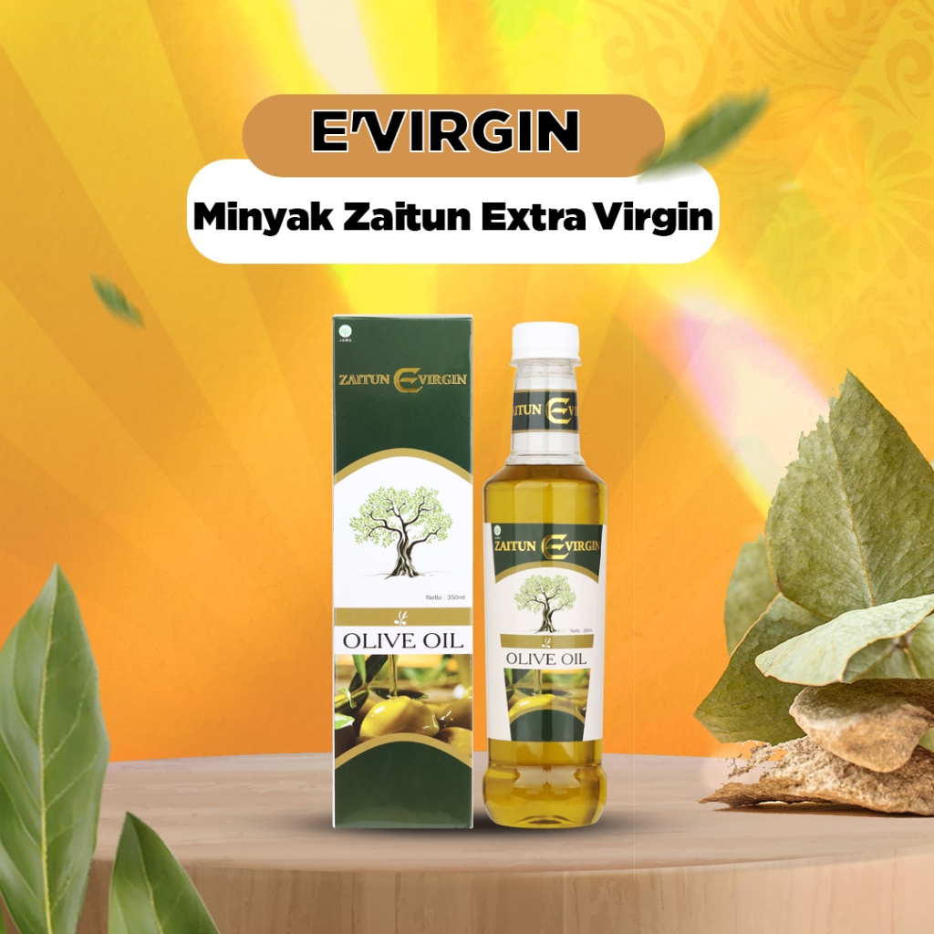 

E'VIRGIN - Minyak Zaitun Extra Virgin Olive Oil 350ml