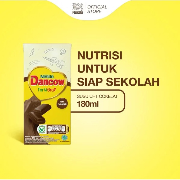 

SUSU UHT DANCOW KOTAK COKLAT FORTIGROW 180ML