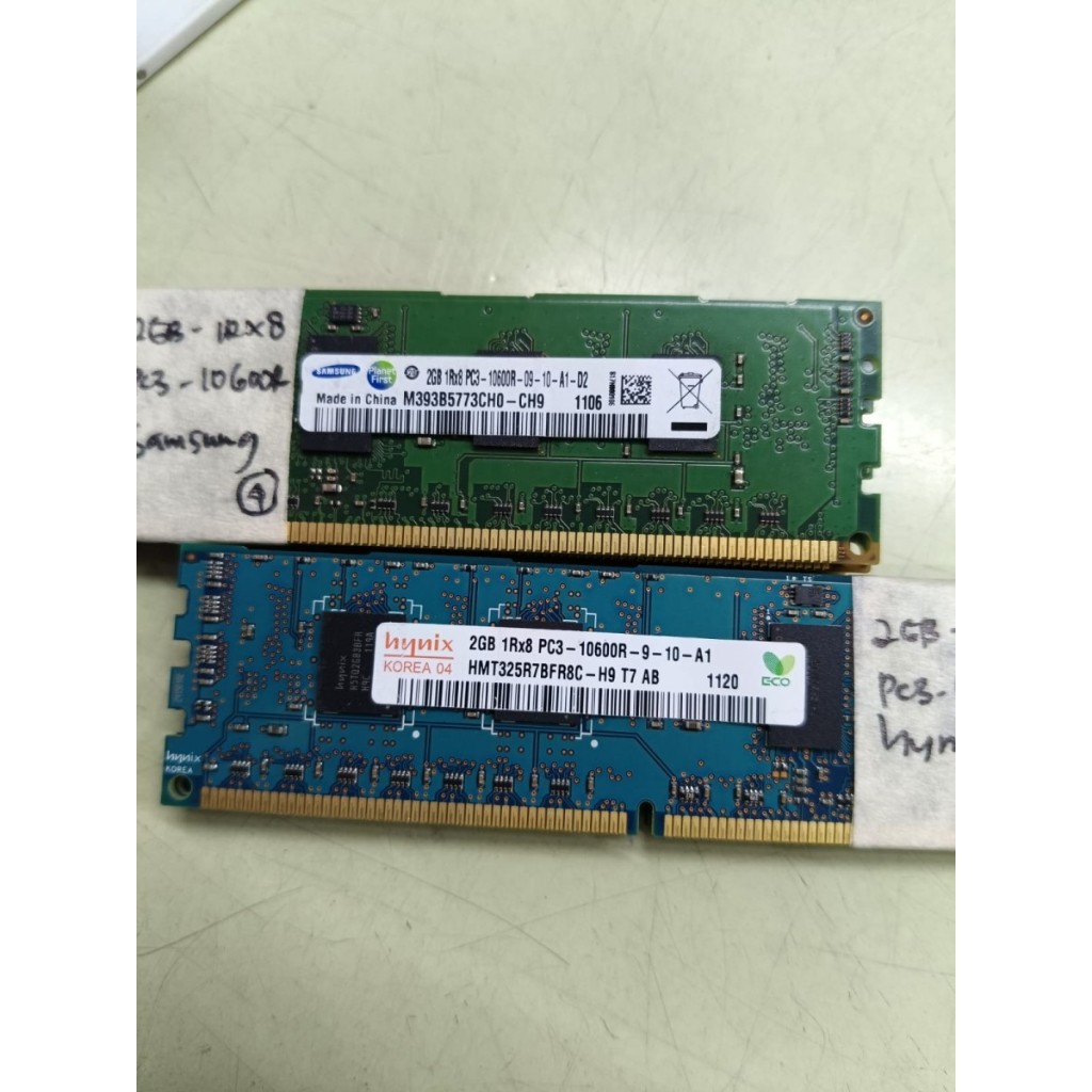RAM SERVER 2GB 1RX8 PC3 10600R DDR3 BERGARANSI
