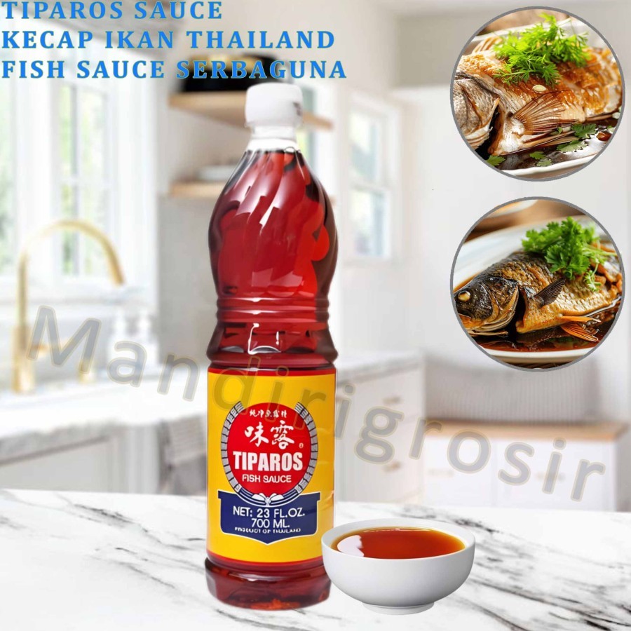 

Kecap Ikan Thailand * Tiparos Sauce * Fish Sauce Serbaguna * 700ml