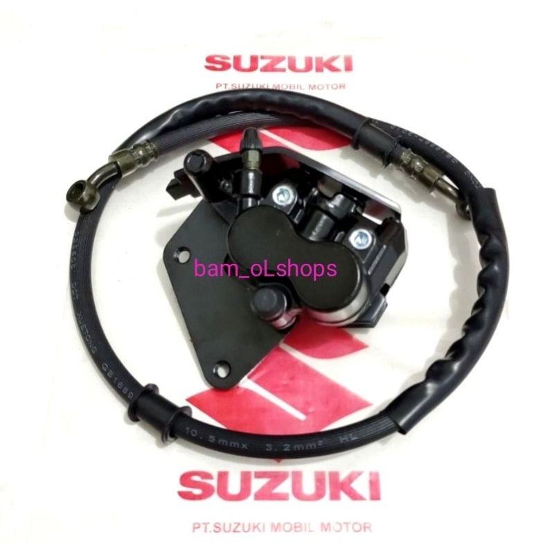 selang rem+kaliper depan Suzuki rgr 150,trs,trz,thunder 125