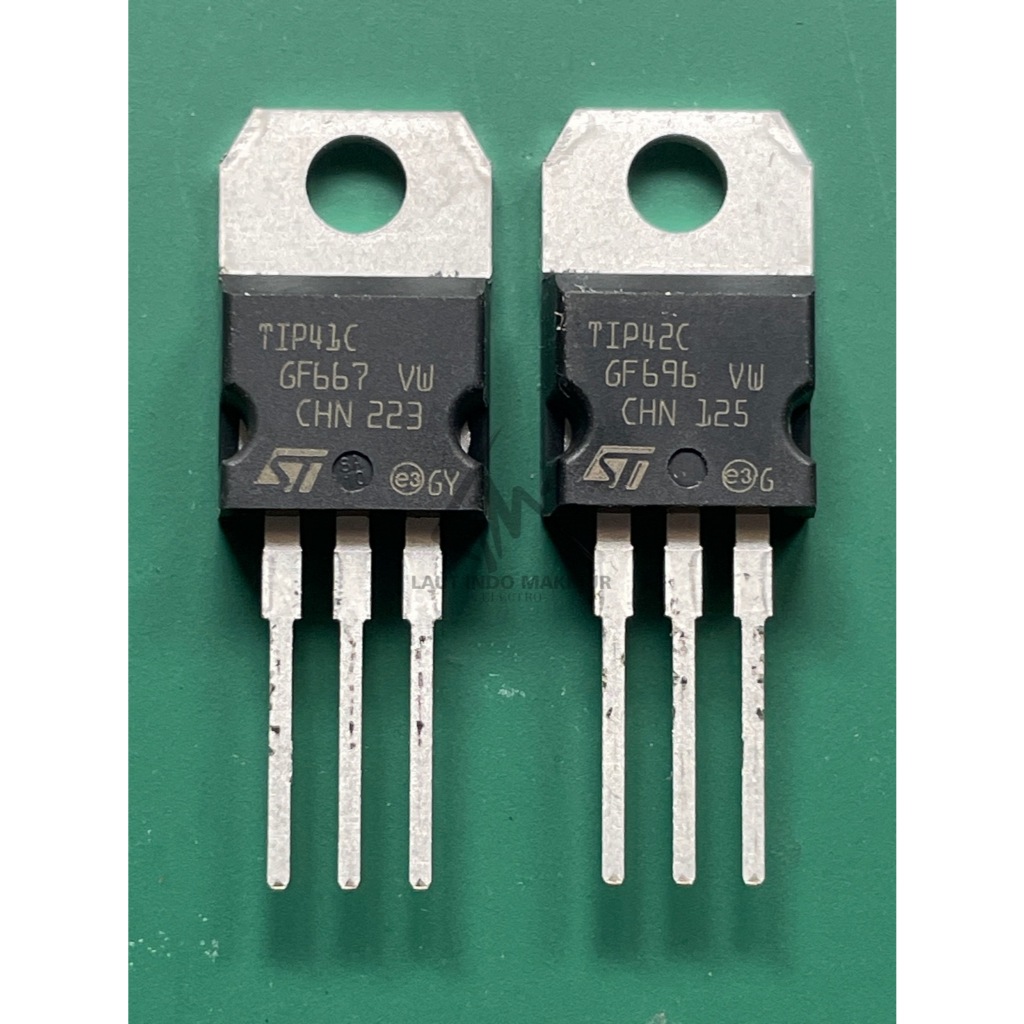 TIP41 TIP42 ORIGINAL MERK ST TIP41C TIP42C ORI TIP 41 TIP 42 ORI ups