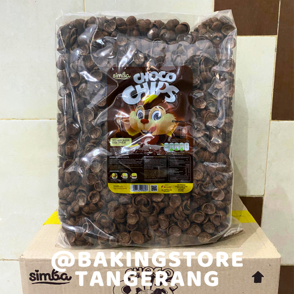 

Cereal SIMBA Choco Chips Bag 1 kg | Sereal coco crunch kiloan