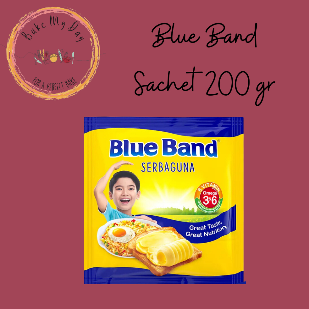 

Mentega Blue Band Serbaguna Sachet 200 gr