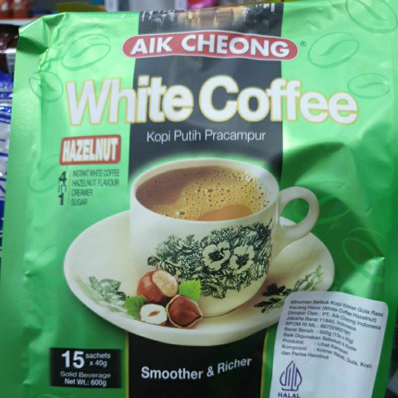 

Aik Cheong White Coffee Hazelnut