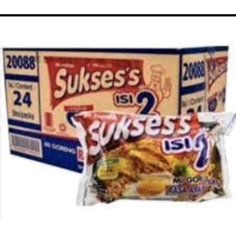 

mie sukses isi 2 rasa goreng