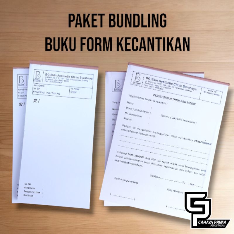 

[PAKET] FORM INFORMED CONCENT dan RESEP KECANTIKAN / BEAUTY CARE / SKINCARE