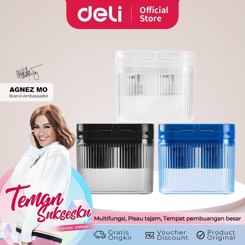 

Serutan Deli Two Hole / Dua Lubang EH553 Pencil Sharpener