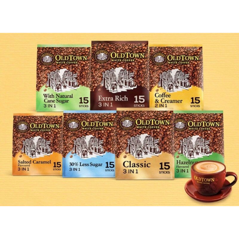 

Old town white coffee 6bks all variant ed 2025