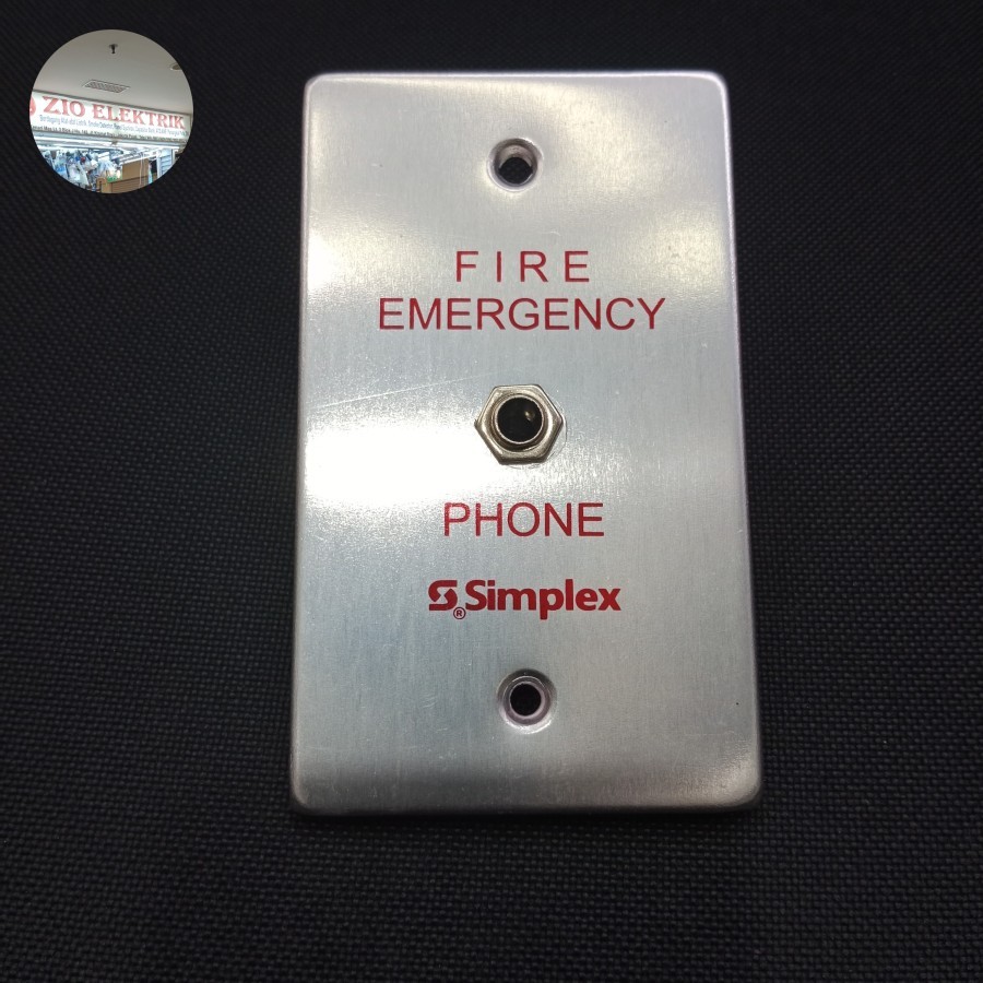 JECK PHONE SIMPLEX FIRE EMERGENCY (simplex)