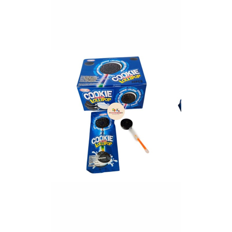 

Permen Cookie Lollipop 30 pcs x 10 gram