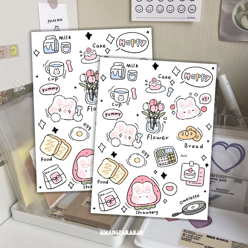 

MINI STICKER DECO #3 CARTOON EDITION