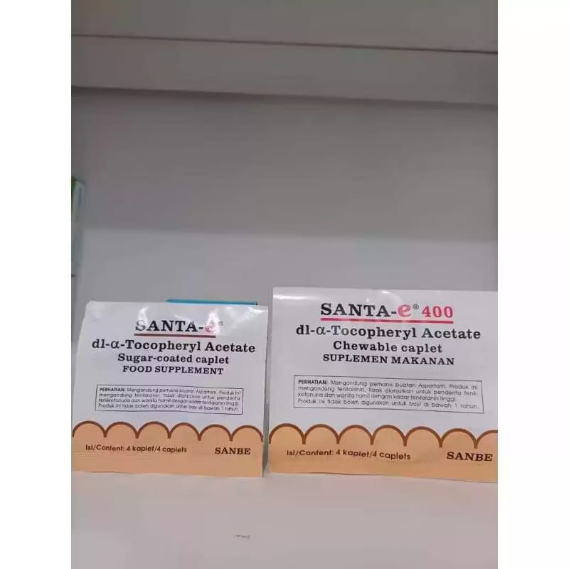 Santa-E 100mg/400mg (Memenuhi kebutuhan vitamin E)
